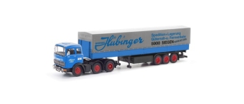 Herpa 87MBS026253 - H0 - Mercedes-Benz Planen-Sattelzug LPS 2032 Hübinger